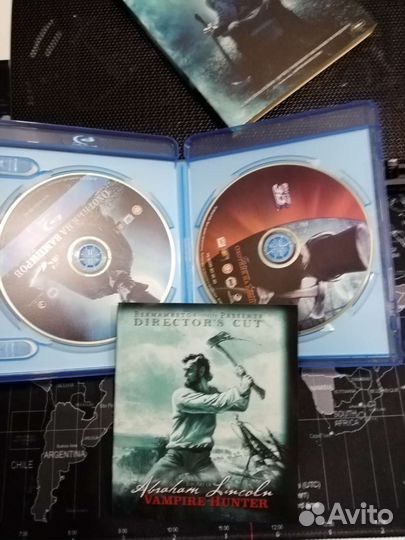 Президент Линкольн Охотник на вампиров Blu-ray