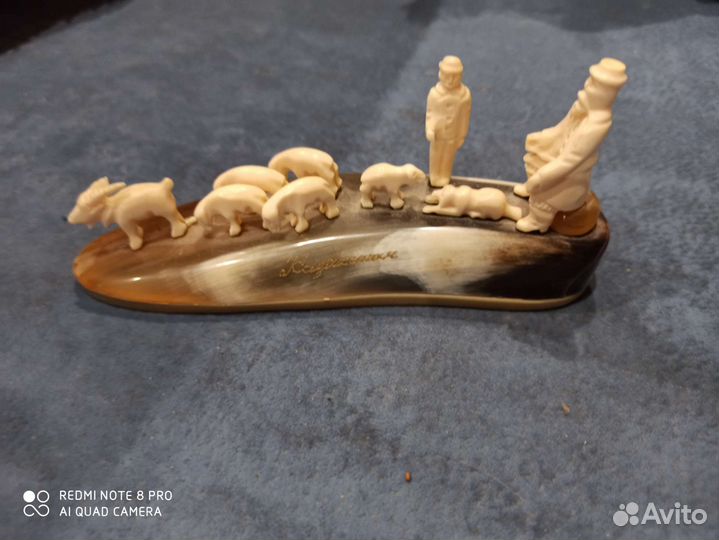 Резьба по кости, советских времен