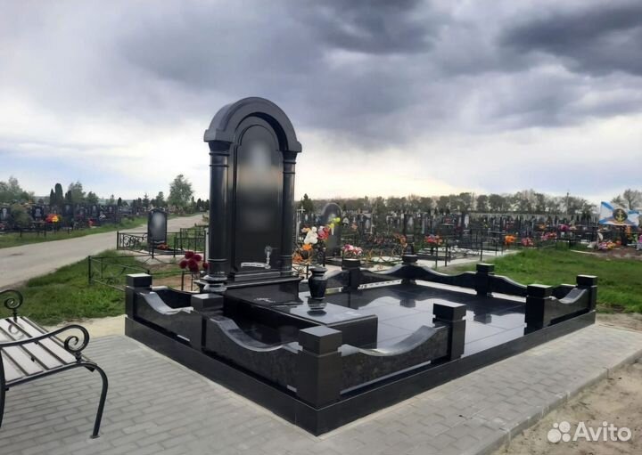 Изготовление памятников и благоустройство