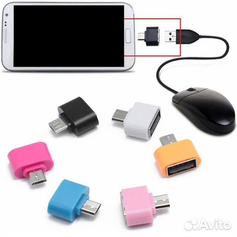 Micro USB к USB OTG адаптер 2,0 конвертер