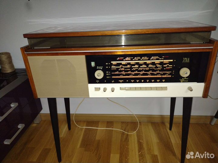 Радиола Урал 6 отреставрированная c Bluetooth