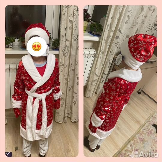 Карнавальный костюм Деда мороза 5-7 лет