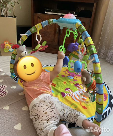 Развивающий коврик с музыкой