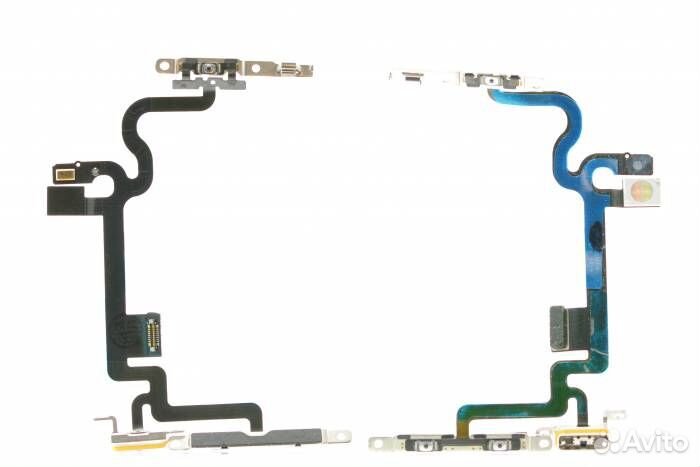 Шлейф для iPhone 7 + кнопка включения + кнопки гро