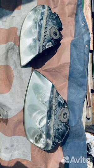 Фары на volkswagen touareg 1