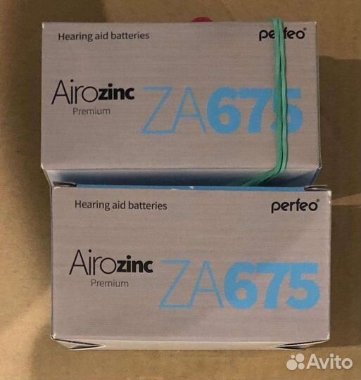 Батарейки для слухового аппарата PR44 (ZA675)