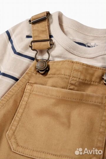 Новый комбинезон+лонгслив 86,92,98,104