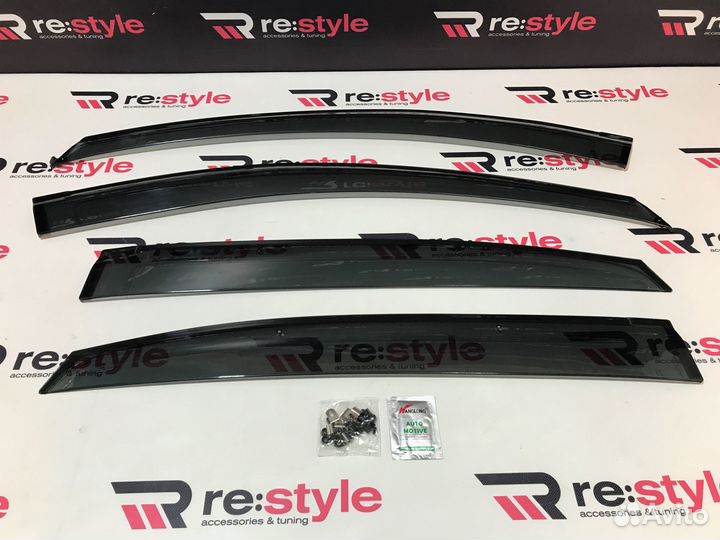 Ветровики Toyota Harrier 60 Kanglong