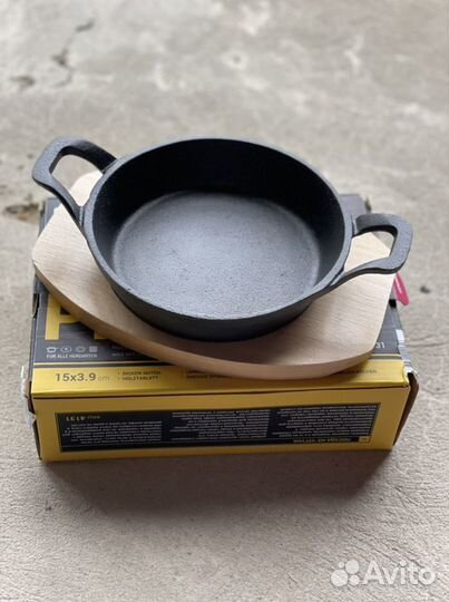 Новая Емкость из чугуна для запекания