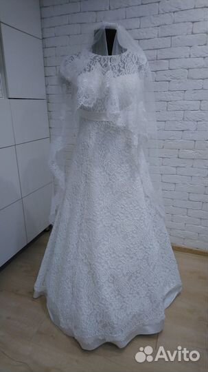 Свадебное платье 50/52 размер