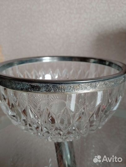 Хрустальные конфетницы СССР