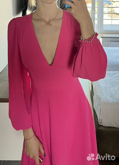 Платье женское розовое Lichi