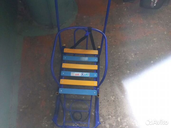 Детские санки с колесами