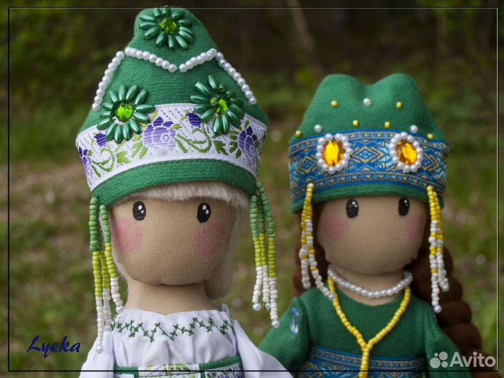 Кукла народная Прасковья