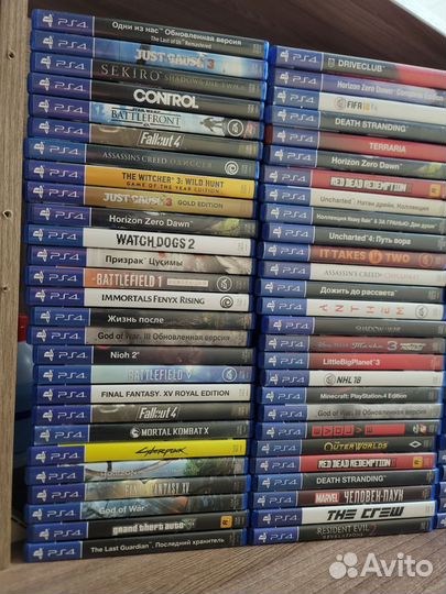 Поступление игр PlayStation 4 PS4 / PS5