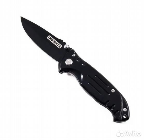 Нож туристический следопыт с зажимом