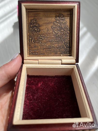 Шкатулка дерево 