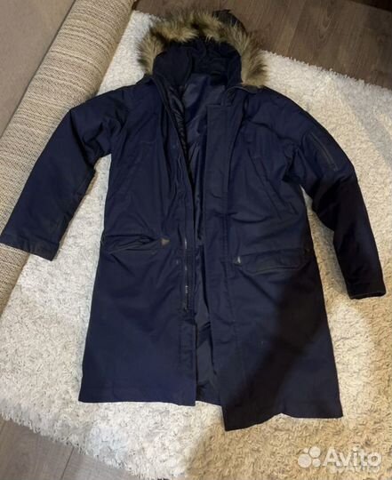 Зимняя парка Аляска военная синяя 48/50 муж