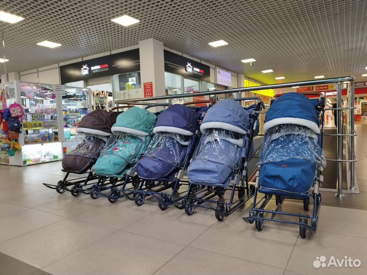 Санки коляска Ника 7-8 К