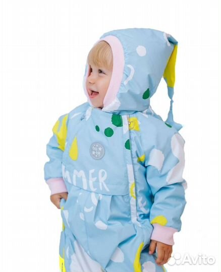 Детский демисезонный комбинезон 80 см