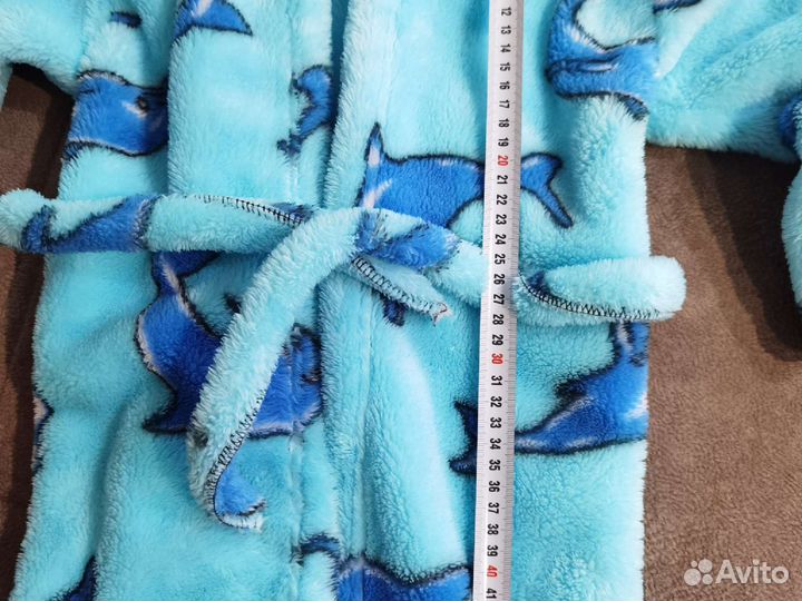 Детский махровый халат 92