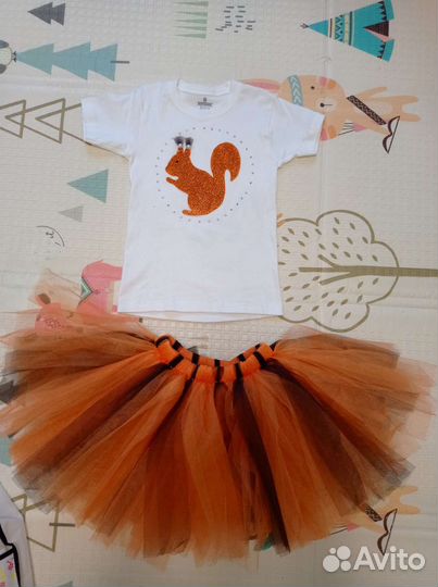 Костюм белочки 122-128