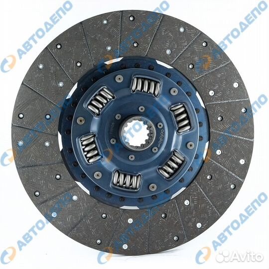 Диск сцепления 400x250x14x48 F двухдисковое mitsubishi fuso 4002501448 митсубисхи фусо