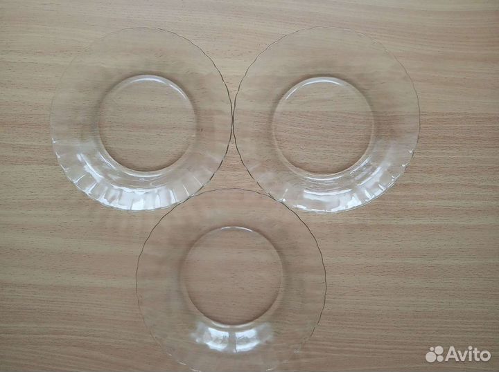 Тарелки глубокие 3шт, диаметр 24,5см