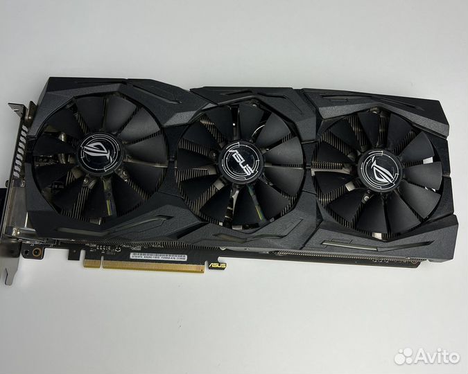 Видеокарта GTX 1070 8GB asus strix