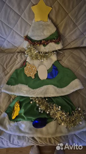 Новогодний костюм для девочки 110