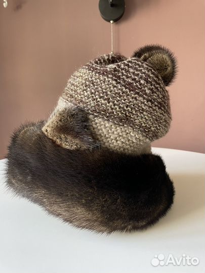 Шапка норковая