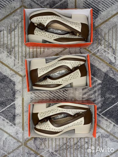 Туфли и сабо новые