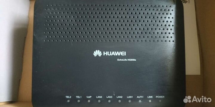 Терминал (роутер) Huawei gpon EchoLife HG850a