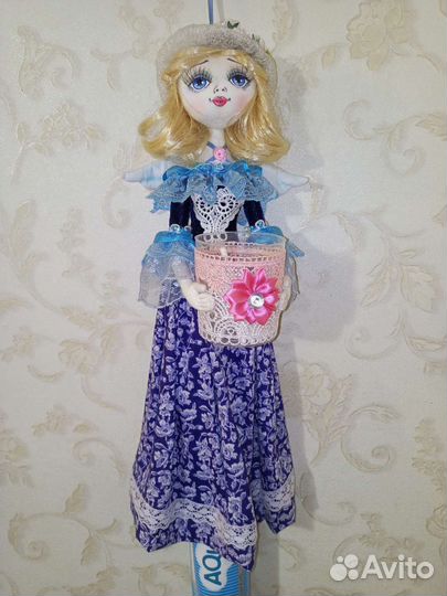 Интерьерная кукла тильда