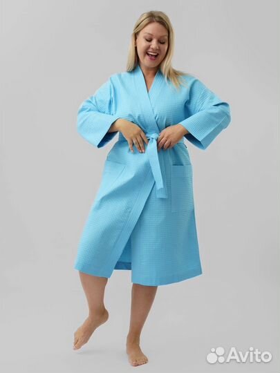 Халат банный вафельный Артикул 199 - 196