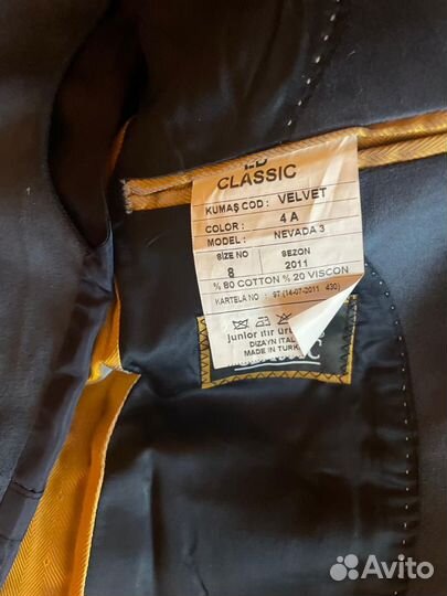 Пиджак и жилетка на мальчика