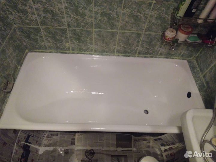 Реставрация ванн жидким акрилом