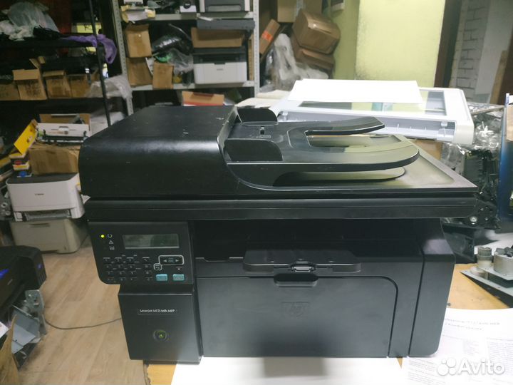 Лазерное Мфу HP LaserJet Pro M1214nf с апд и сетью