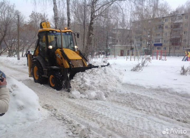 Экскаватор погрузчик, аренда спецтехники