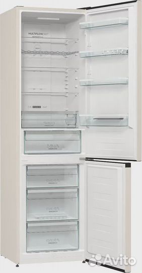 Холодильник Gorenje NRK6202AC4 бежевый