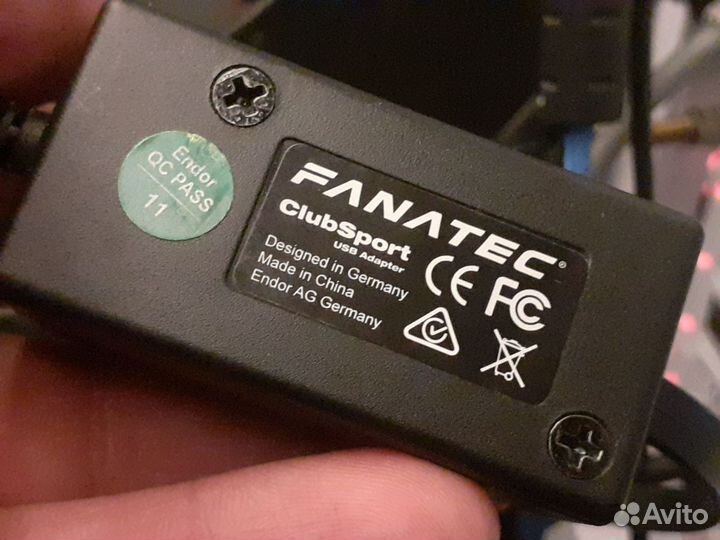 Педали Fanatec CSL Elite Pedals с USB адаптером