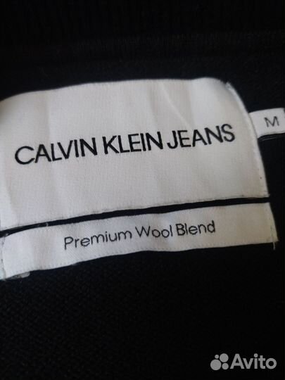 Свитер шерсть Calvin Klein Оригинал