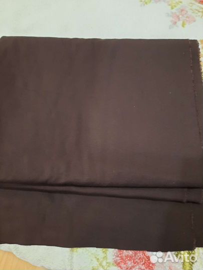 Ткань джерси трикотаж коричневая 2.5 метра
