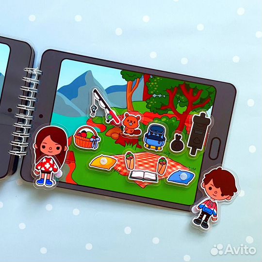 Планшет тока бока на липучках