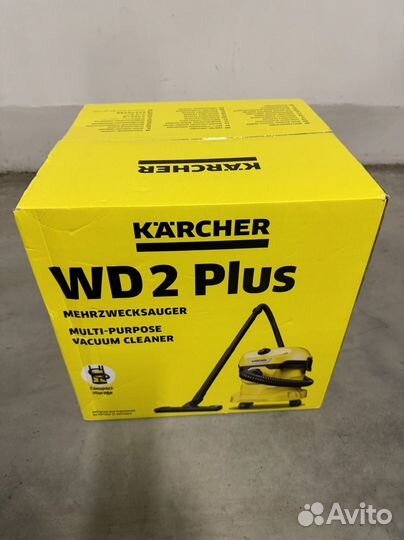 Пылесос Karcher wd2 plus