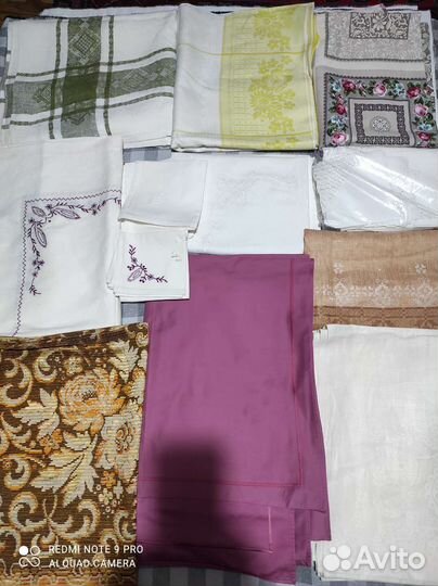 Скатерти,покрывала,полотенца