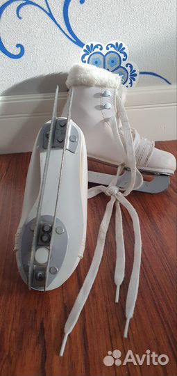 Коньки детские двухполозные размер 30