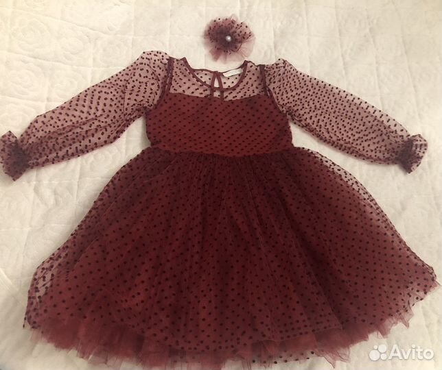Платье нарядное 122