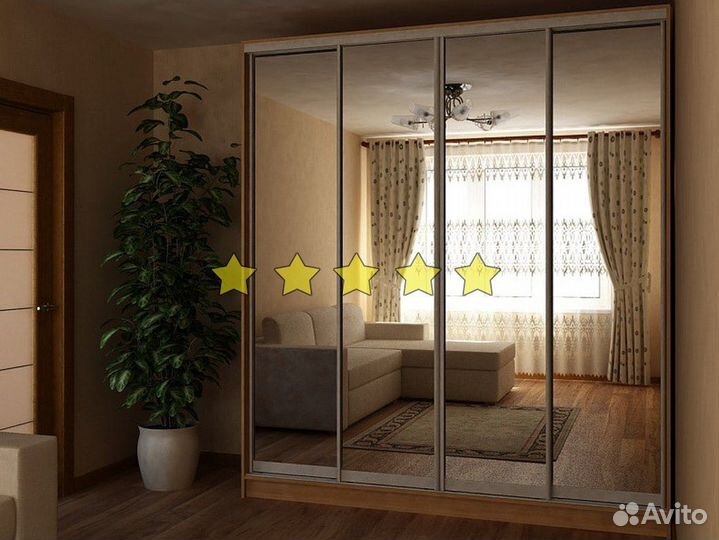 Шкаф с зеркалом с фабрики