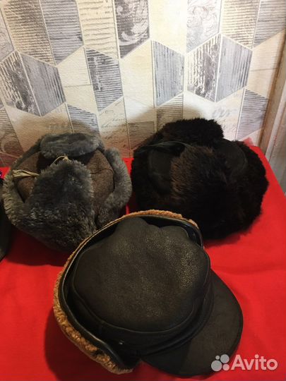 Мужская шапка меховая СССР